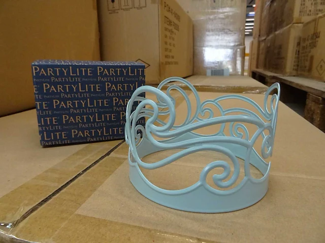 Partylite - p92936 - waves jar sleeve (960x) - afbeelding 1 van  4