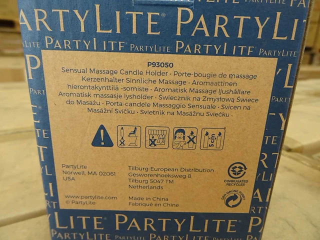 Partylite - p93050 - massage candle holder (2304x) - afbeelding 2 van  3