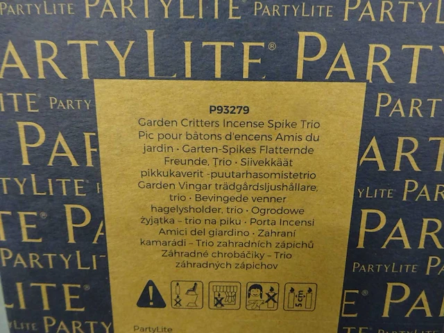 Partylite - p93279 - garden critters incense spike trio set (320x) - afbeelding 2 van  4