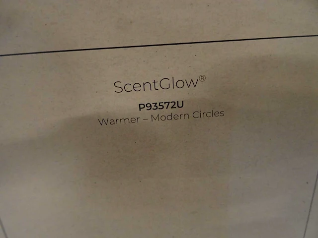 Partylite - p93572u - scentglow warmer - modern circles (144x) - afbeelding 3 van  4
