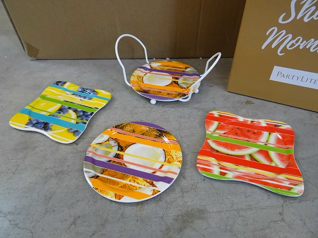 Partylite - p93626 - summer fun jar holder set (144x) - afbeelding 2 van  5