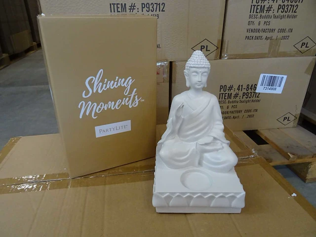 Partylite - p93712 - buddha tealight holder (96x) - afbeelding 1 van  5