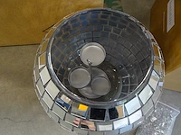 Partylite - p93786 - sparkling disco ball hurricane (72x) - afbeelding 2 van  5