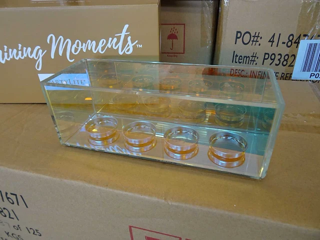 Partylite - p93821 - infinite reflections centerpiece (160x) - afbeelding 2 van  5