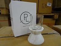 Partylite - p93835 - unity marble stone candle holder (216x)
