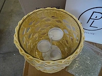 Partylite - p93856 - woven hurricane (64x) - afbeelding 2 van  6