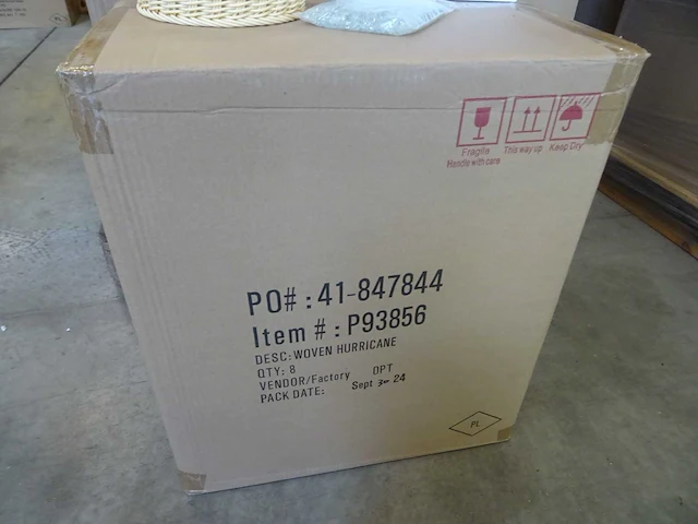 Partylite - p93856 - woven hurricane (64x) - afbeelding 5 van  6