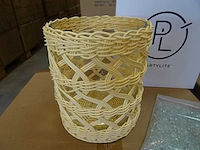 Partylite - p93856 - woven hurricane (64x) - afbeelding 2 van  6