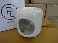 Partylite - p93872 - mini chiminea fragrance warmer (252x) - afbeelding 2 van  5