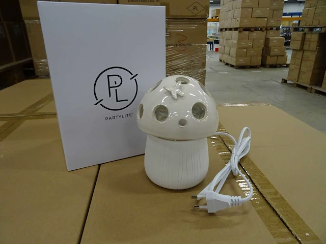 Partylite - p93892e - scentglow warmer magnificent mushroom (216x) - afbeelding 1 van  6