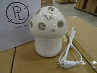 Partylite - p93892e - scentglow warmer magnificent mushroom (216x) - afbeelding 2 van  6
