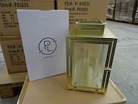 Partylite - p93895 - brushed brass lantern (64x)