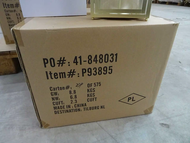 Partylite - p93895 - brushed brass lantern (64x) - afbeelding 5 van  6