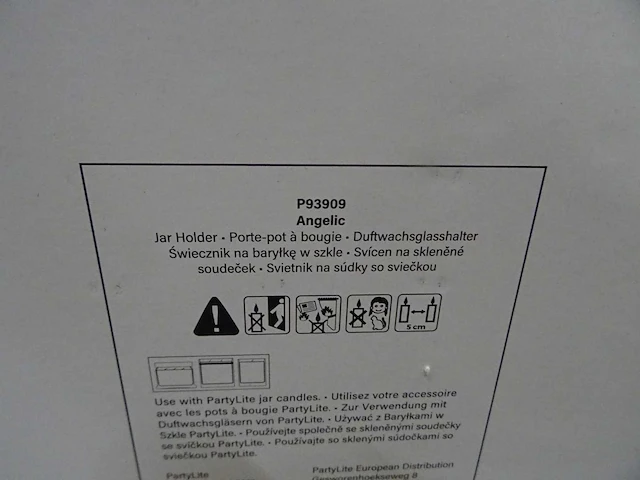 Partylite - p93909 - angelic jar holder (48x) - afbeelding 4 van  6
