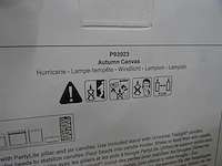 Partylite - p93923 - autumn canvas hurricane (144x) - afbeelding 4 van  6