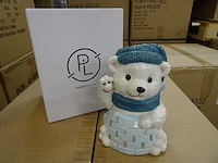 Partylite - p93928 - snowball polar bear tealight holder (108x)