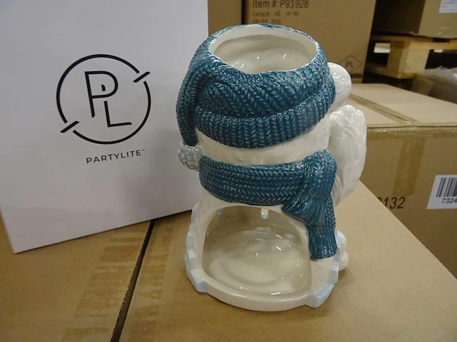 Partylite - p93928 - snowball polar bear tealight holder (108x) - afbeelding 2 van  4