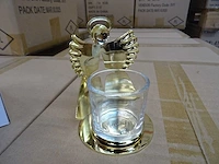 Partylite - p93969 - golden star angel tealight/votive holder (252x) - afbeelding 2 van  4