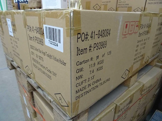 Partylite - p93969 - golden star angel tealight/votive holder (288x) - afbeelding 4 van  4