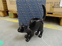 Partylite - p9415 - black cat tealight holder (16x)