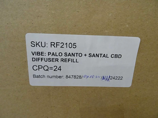 Partylite - rf2105 - diffuser olie 100% pure cbd infused santo / santal met geurstokjes (1032x) - afbeelding 3 van  5