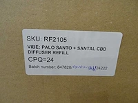 Partylite - rf2105 - diffuser olie 100% pure cbd infused santo / santal met geurstokjes (1032x) - afbeelding 3 van  5