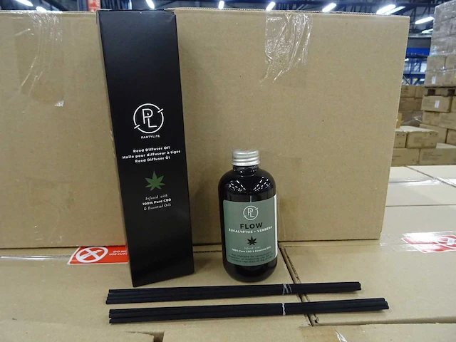 Partylite - rf2108 - diffuser olie 100% pure cbd infused eucalyptus + verbena (1248x) - afbeelding 1 van  5