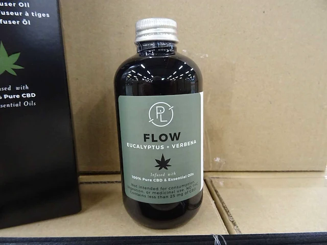 Partylite - rf2108 - diffuser olie 100% pure cbd infused eucalyptus + verbena (1248x) - afbeelding 2 van  5
