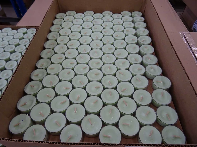 Partylite - v041096m - green tea tealight (3456x) - afbeelding 1 van  3