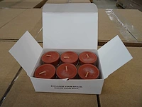 Partylite - v042032 - bonfire bourbon universal tealight candles 12pc (480x) - afbeelding 1 van  2