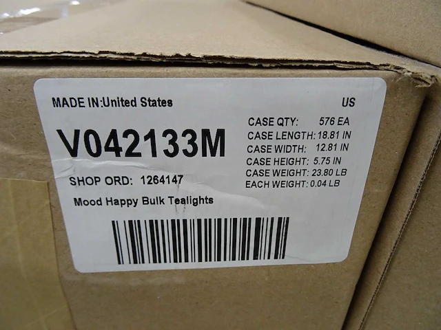 Partylite - v042133m - mood happy tealight (1152x) - afbeelding 3 van  3