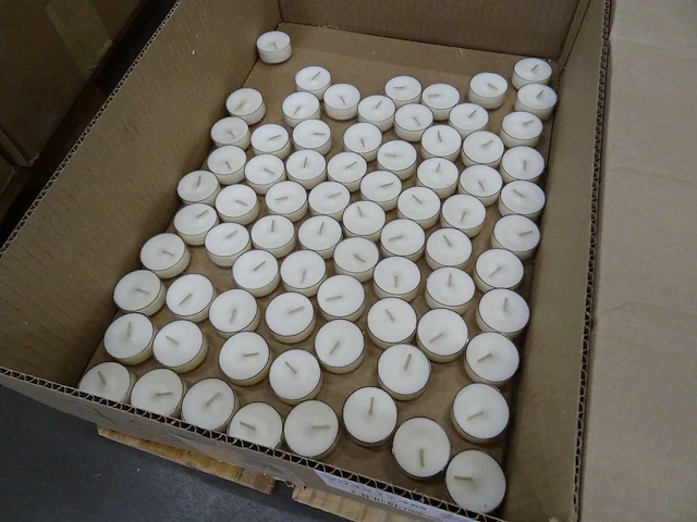 Partylite - v042174m - magnolia & white patchouli bulk tealight (651x) - afbeelding 1 van  2