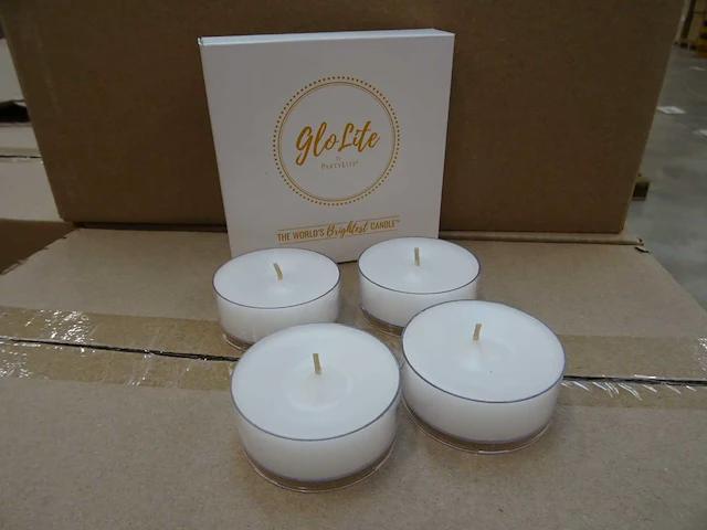 Partylite - v09821 - glolite fig fatale large tealights set (720x) - afbeelding 1 van  2