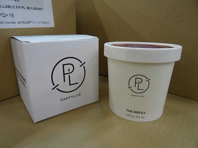 Partylite - wr129 - mulberry candle refill (320x) - afbeelding 1 van  5