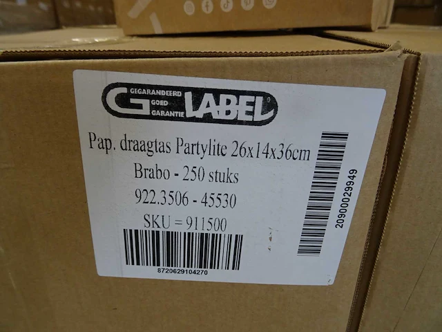 Partylite paper bag (7500x) - afbeelding 2 van  3