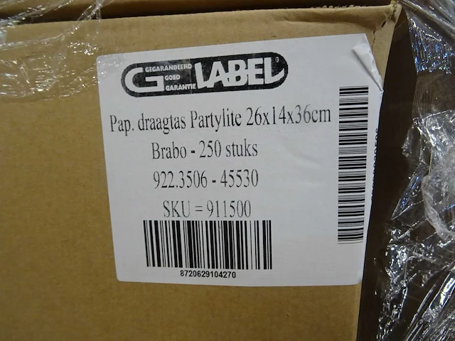 Partylite paper bag (7500x) - afbeelding 2 van  3