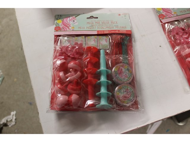 Partyset unicorn, 1x in ds 26 - afbeelding 1 van  5