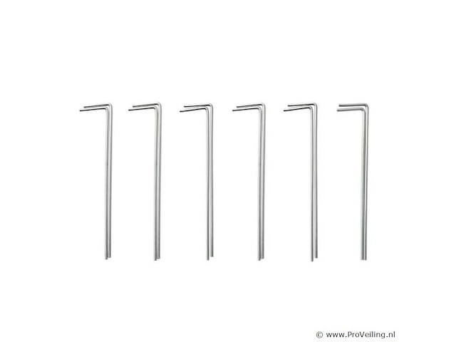 Partytent 3 x 6m blauw - afbeelding 7 van  13