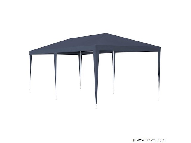 Partytent 3 x 6m blauw - afbeelding 10 van  13
