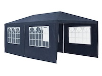 Partytent 3 x 6m blauw - afbeelding 12 van  13