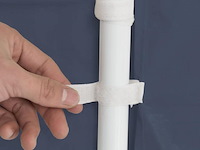 Partytent 3 x 6m blauw - afbeelding 2 van  13