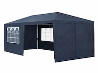 Partytent 3 x 6m blauw