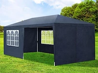 Partytent 3 x 6m blauw - afbeelding 6 van  13