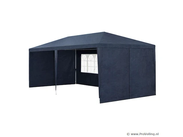 Partytent 3 x 6m blauw - afbeelding 11 van  13
