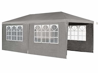 Partytent 3 x 6m grijs - afbeelding 12 van  13