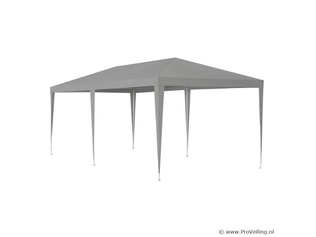 Partytent 3 x 6m grijs - afbeelding 10 van  13