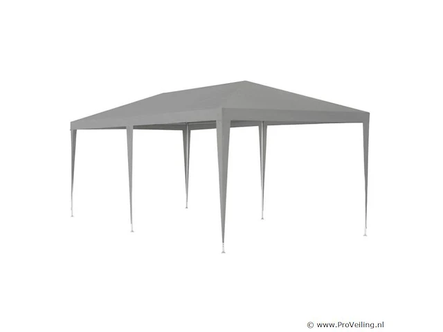 Partytent 3 x 6m grijs - afbeelding 10 van  13