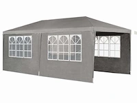 Partytent 3 x 6m grijs - afbeelding 12 van  13