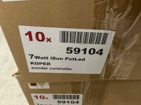 Parus potled isun-pole koper 7w plantenbak verlichting (177x) - afbeelding 3 van  4