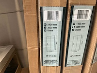 Pasa cuadra qp-c140-be douche nisdeur - afbeelding 2 van  4